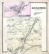 Alexander, Genesee and Wyoming County 1866